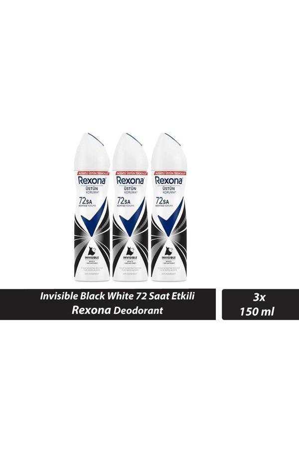 Invisible Black White Deodorant (72 Saat Etkili) 150 Ml - Image 1