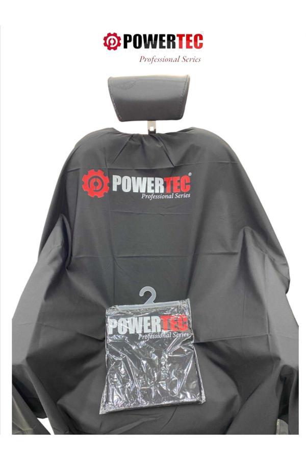 Powertec Penuar Berberler Için Özel Tasarım Baskılı Saç Kesim & Tıraş Önlüğü, Örtüsü, Penuar - Image 1