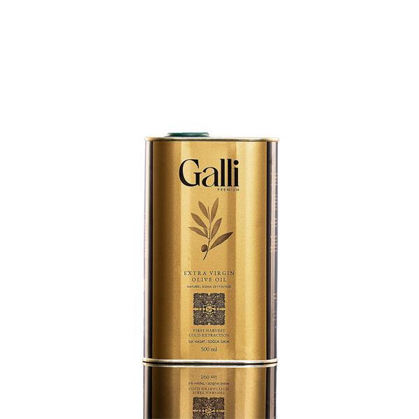 Galli Premium Soğuk Sıkım Natürel Sızma Zeytinyağı 500 ml - Yeni Hasat - Image 1