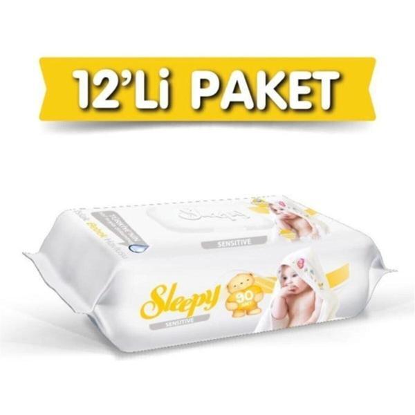 Sleepy Sensitive Islak Havlu 12x90'lı 1080 Yaprak - Image 1