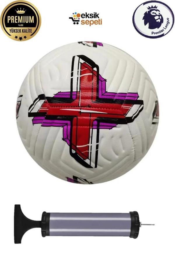 Premier League Skills Futbol Topu 4 Astarlı No:5 480 Gr + Pompa Hediyeli X710 - Image 1