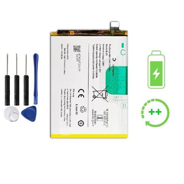 Vivo Y27 4G 5G İle Uyumlu  Güclendirilmis İthal Pil Batarya B-Z5 - Image 1