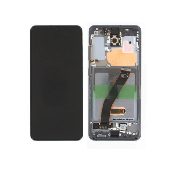 Samsung Galaxy S20 ile Uyumlu Oled Ekran Dokunmatik SM-G980F Siyah - Image 1