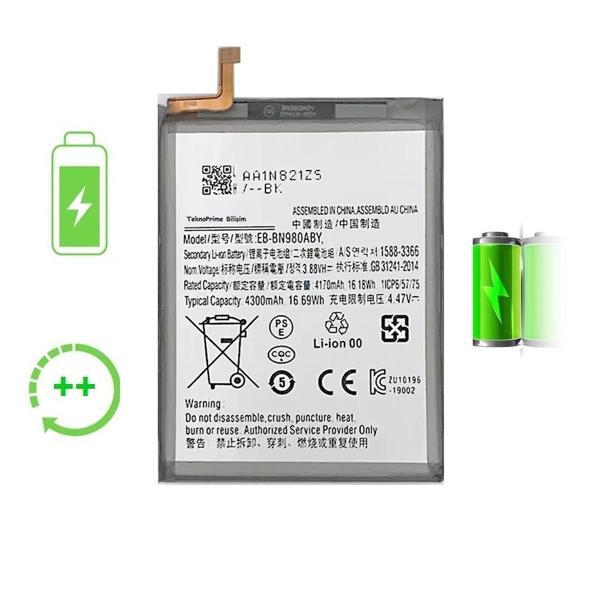  Samsung Galaxy Note 20 N980F ile Uyumlu Güclendirilmis İthal Pil Batarya - Image 1