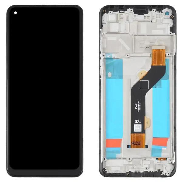 infinix Hot 10 İle Uyumlu Lcd Ekran Dokunmatik X682 Çıtalı - Image 1