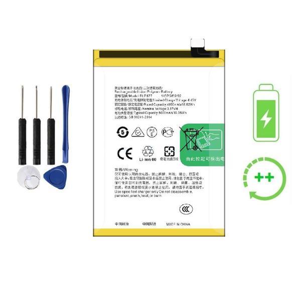 Realme C53 İle Uyumlu  Güclendirilmis İthal Pil Batarya BLP877 - Image 1
