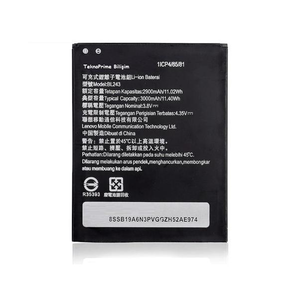 Lenovo A7000 ile Uyumlu İthal Pil Batarya BL243 - Image 1