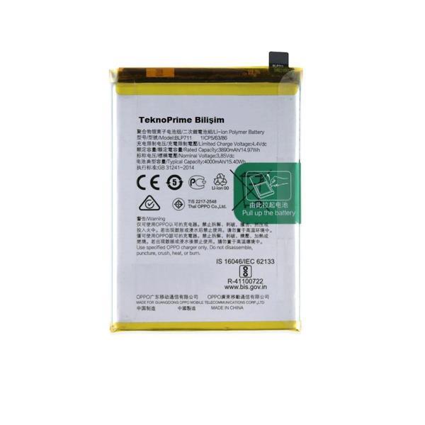 Realme C2 ile Uyumlu İthal Pil Batarya Blp711 - Image 1