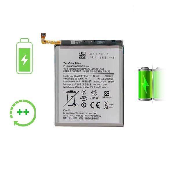  Samsung Galaxy S21 Plus G996B ile Uyumlu Güclendirilmis İthal Pil Batarya - Image 1