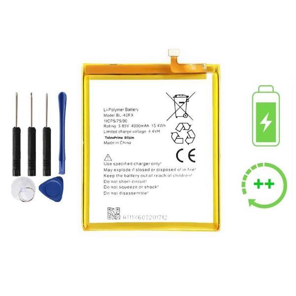 İnfinix Hot 40i İle Uyumlu  Güclendirilmis İthal Pil Batarya BL-40FX - Image 1