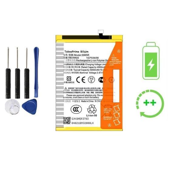 Poco M6 Pro İle Uyumlu Güclendirilmiş İthal Pil Batarya BM5R - Image 1