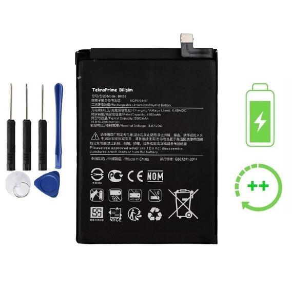 Xiaomi Redmi 10 2022 İle Uyumlu Güçlendirilmiş İthal Pil Batarya BN59 - Image 1