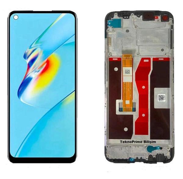 Oppo A54 4G ile Uyumlu Lcd Ekran Dokunmatik Çıtalı Cph2239 - Image 1