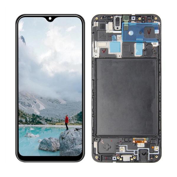 Samsung Galaxy A20 A205F ile Uyumlu Oled Ekran Dokunmatik Çıtalı - Image 1