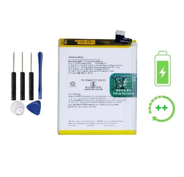 Oppo F11 Plus İle Uyumlu Güçlendirilmiş İthal Pil Batarya BLP697 - Image 1