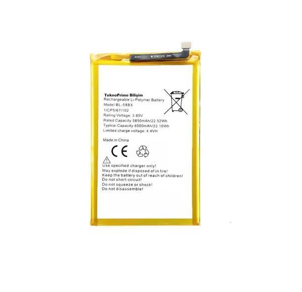 infinix Hot 11 Play ile Uyumlu İthal Pil Batarya x688b BL-58BX - Image 1