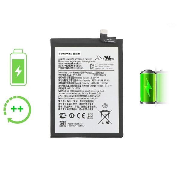  Samsung Galaxy A05 A055 ile Uyumlu Güclendirilmis İthal Pil Batarya - Image 1