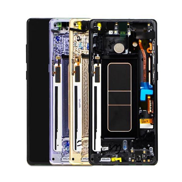 Samsung Galaxy Note 8 N950F ile Uyumlu Oled Ekran Dokunmatik Siyah - Image 1