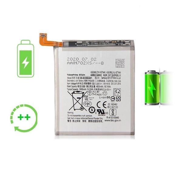  Samsung Galaxy S20 Ultra G988F ile Uyumlu Güclendirilmis İthal Pil Batarya - Image 1