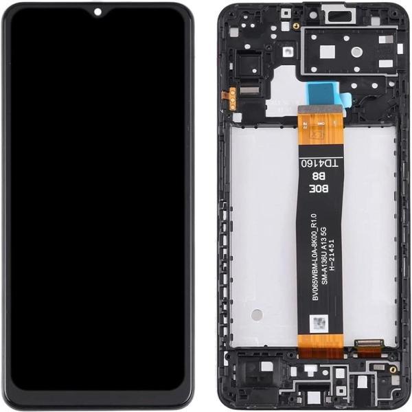 Samsung Galaxy A13 A136F İle Uyumlu Oled Ekran Dokunmatik Çıtalı - Image 1