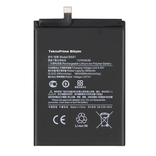 Poco X3 ile Uyumlu İthal Pil Batarya BN61 MZB07Z0IN - Image 1