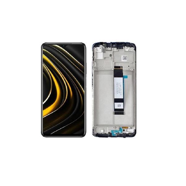 Xiaomi Poco M3 ile Uyumlu Lcd Ekran Dokunmatik Çıtalı - Image 1