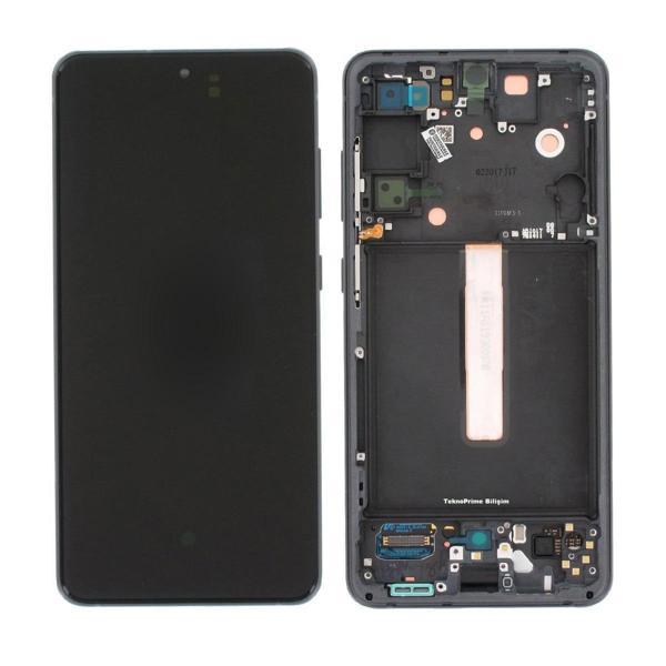 Samsung Galaxy S21FE ile Uyumlu Oled Ekran Dokunmatik SM-G990E Siyah - Image 1