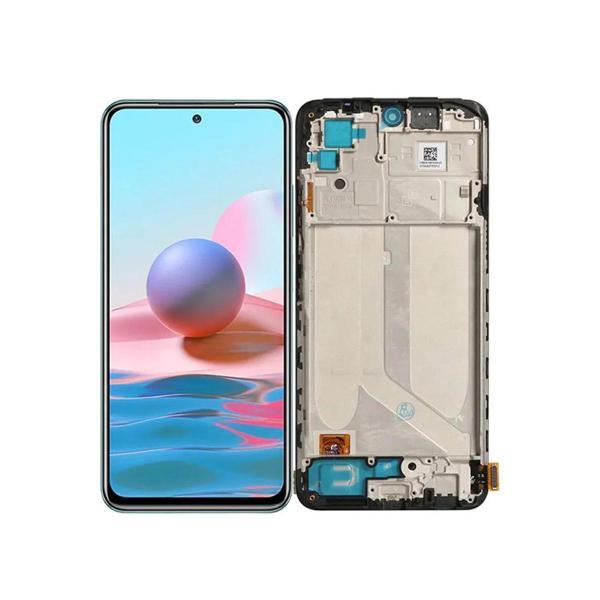 Xiaomi Redmi Note 10S ile Uyumlu Oled Ekran Dokunmatik Çıtalı M2101K7B - Image 1