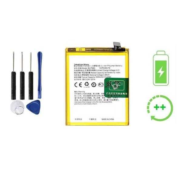 Realme C2 Pro İle Uyumlu Güçlendirilmiş İthal Pil Batarya BLP683 - Image 1