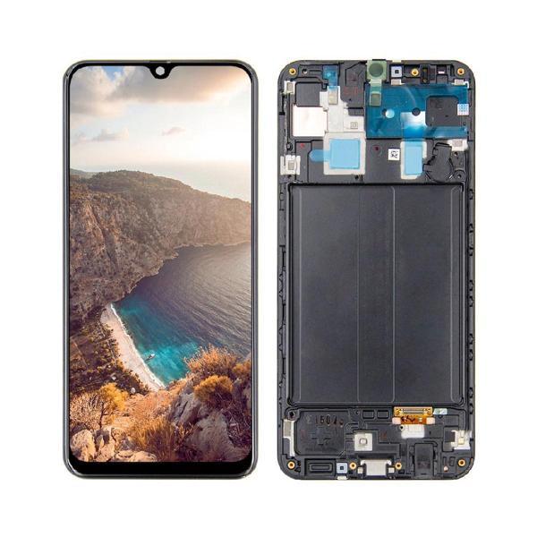 Samsung Galaxy A30 A305F ile Uyumlu Oled Ekran Dokunmatik Çıtalı - Image 1