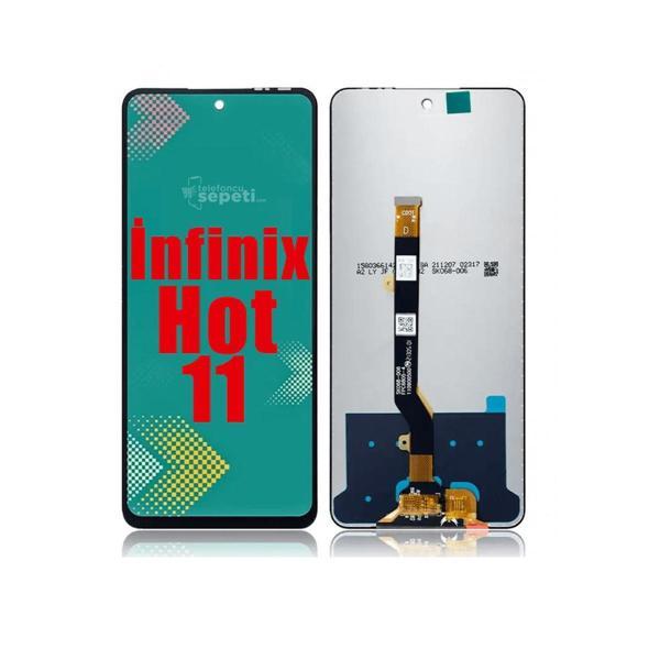 İnfinix Hot 11 İle Uyumlu Lcd Ekran Dokunmatik X662 - Image 1