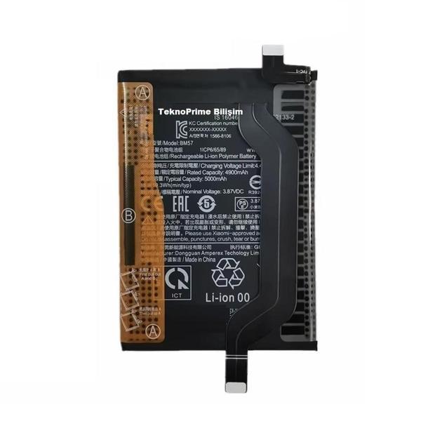 Poco X3 GT ile Uyumlu İthal Pil Batarya BM57 - Image 1