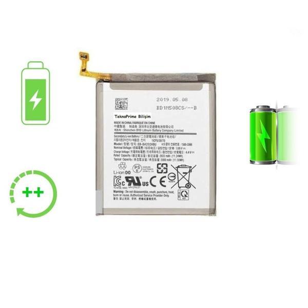  Samsung Galaxy A30S A307F ile Uyumlu Güclendirilmis İthal Pil Batarya - Image 1
