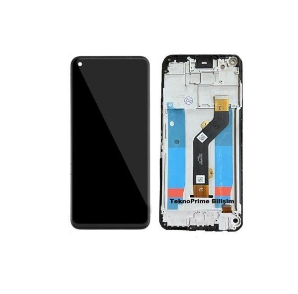 infinix Note 7 ile Uyumlu Lcd Ekran Dokunmatik Çıtalı X690 - Image 1