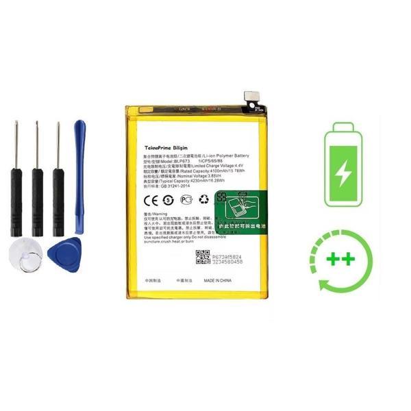 Oppo A31 İle Uyumlu  Güclendirilmis İthal Pil Batarya BLP673 - Image 1