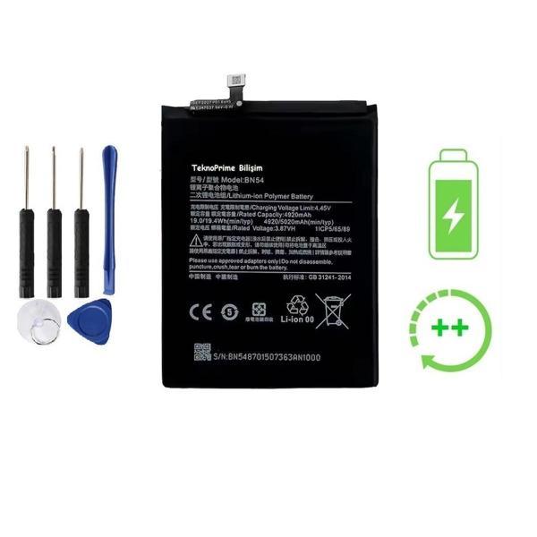 Xiaomi Redmi 10A İle Uyumlu Güclendirilmiş İthal Pil Batarya BN54 - Image 1