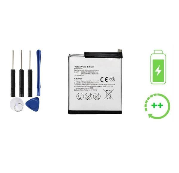 General Mobile Gm 9 Plus İle Uyumlu Güçlendirilmiş İthal Pil Batarya G007 - Image 1
