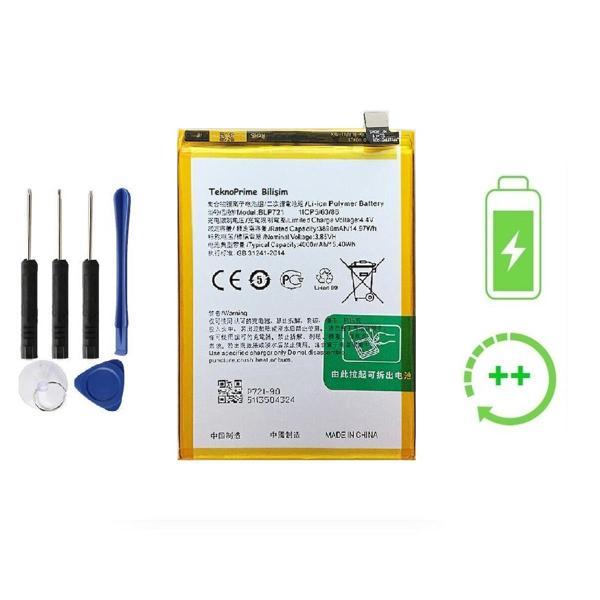 Realme C2 İle Uyumlu  Güclendirilmis İthal Pil Batarya BLP721 - Image 1