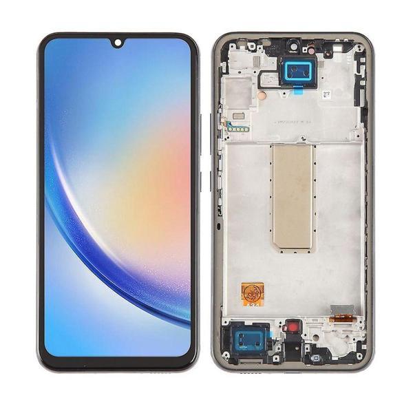 Samsung Galaxy A34 5G A346 İle Uyumlu Çıtalı Lcd Ekran Dokunmatik Dar Ekran - Image 1