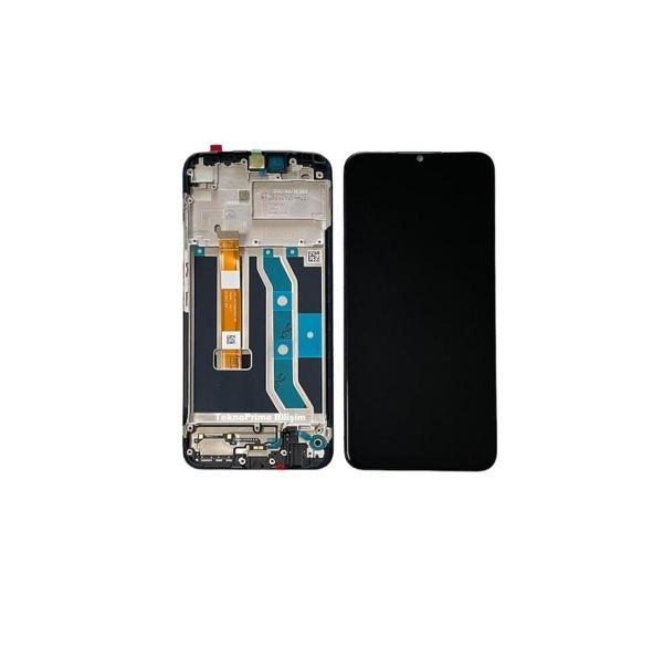 Oppo Realme C21Y ile Uyumlu Oled Ekran Dokunmatik Çıtalı Rmx3261 Rmx3263 - Image 1