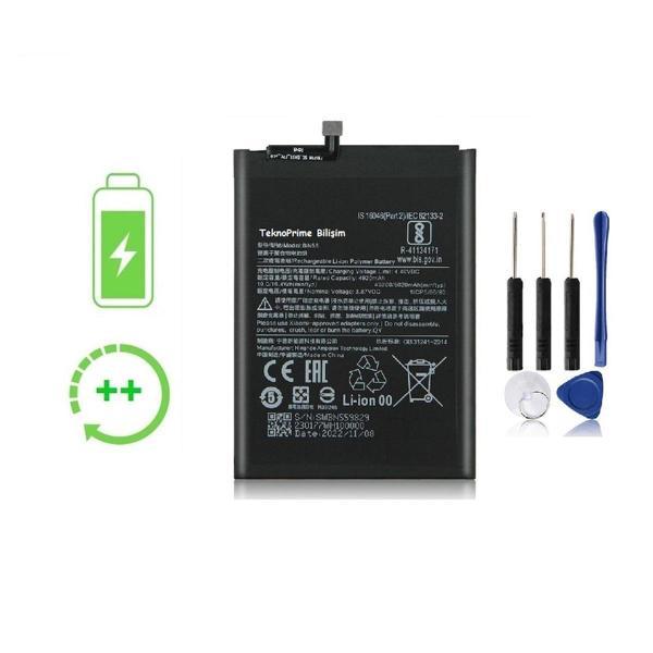 Xiaomi Redmi Note 9S İle Uyumlu Güclendirilmiş İthal Pil Batarya BN55 - Image 1