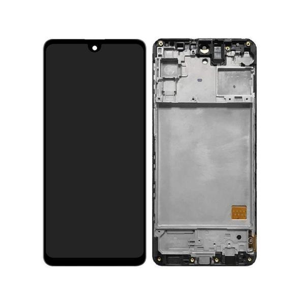 Samsung Galaxy M31s M317F ile Uyumlu Oled Ekran Dokunmatik Çıtalı Dar Ekran - Image 1