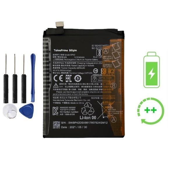 Xiaomi Mi 11 Lite 5G İle Uyumlu  Güclendirilmis İthal Pil Batarya BP42 - Image 1