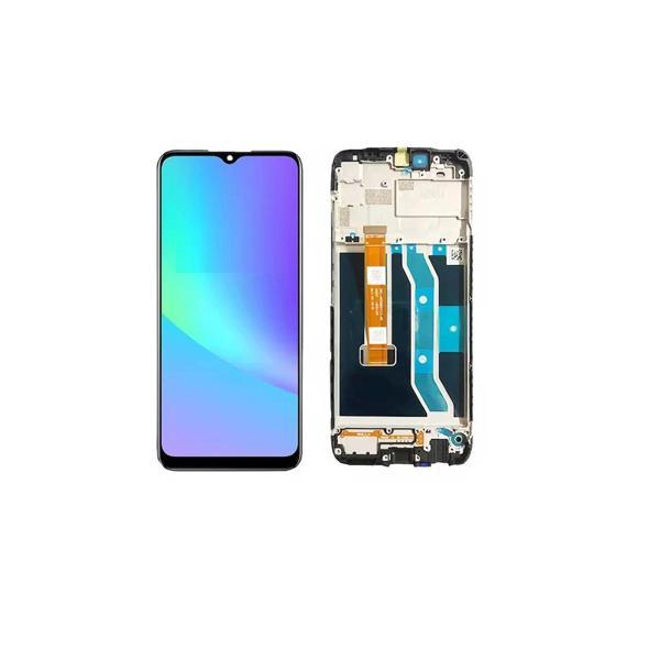 Oppo Realme C25S ile Uyumlu Lcd Ekran Dokunmatik Çıtalı Rmx3195 - Image 1