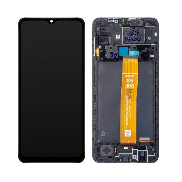 Samsung Galaxy A12S A127F ile Uyumlu Oled Ekran Dokunmatik Çıtalı - Image 1