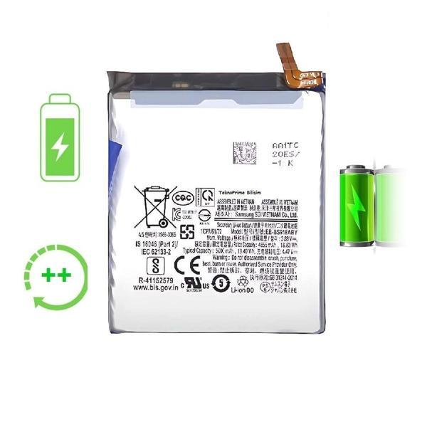  Samsung Galaxy S23 Ultra S918b ile Uyumlu Güclendirilmis İthal Pil Batarya - Image 1