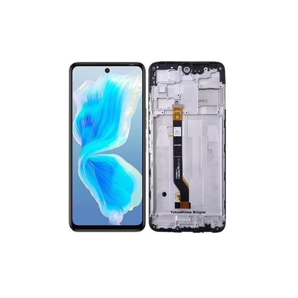 Tecno Camon 18 ile Uyumlu Lcd Ekran Dokunmatik Çıtalı CH6N - Image 1