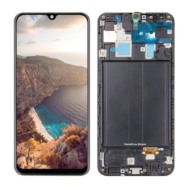 Samsung Galaxy A30 A305F ile Uyumlu TFT Ekran Dokunmatik Çıtalı - Image 1