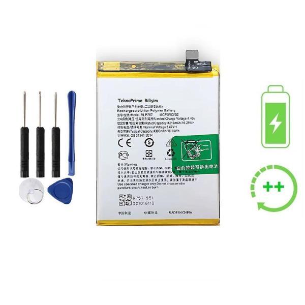 Realme 6 İle Uyumlu  Güclendirilmis İthal Pil Batarya BLP757 - Image 1