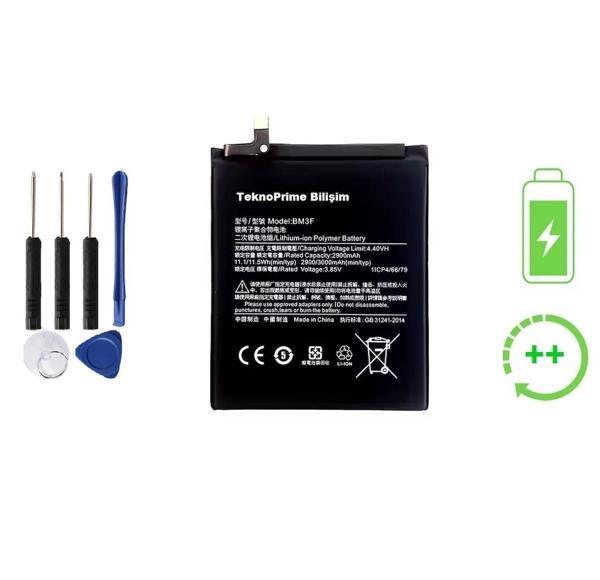 Xiaomi Mi 8 Pro İle Uyumlu Güçlendirilmiş İthal Pil Batarya BM3F - Image 1